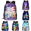 Spacious 15-inch Inside Out 2 Backpack Durable Oxford Cloth School Book Bag