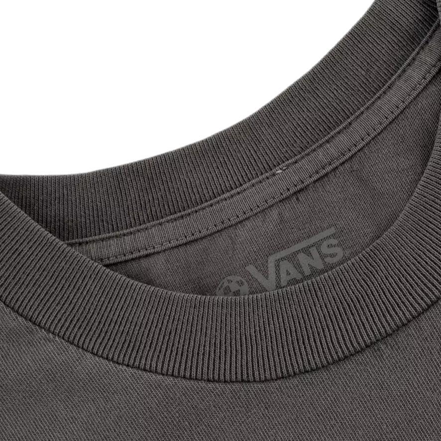 Vans Tricou Confortabil Clasic Fashion Versatil Mânecă Scurtă Unisex Topuri Maro VN000M2RBLK