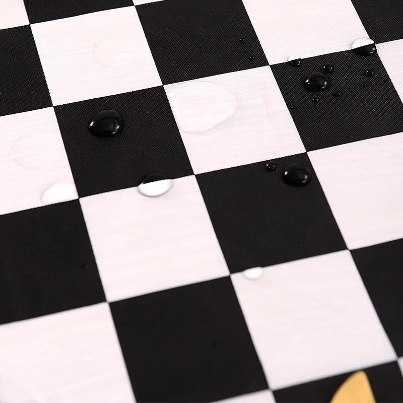 1/3pcs Checkerboard Tablecloth Disposable Rectangular Tablecloth Picnic Mat Party