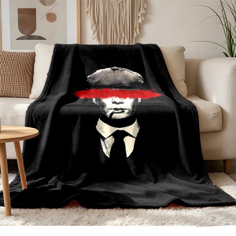 Peaky Blinders Soft and Comfortable Flannel Suitable for Sofas Living Rooms Outdoor Camping Travel and Also Makes a Great Anniversary Gif