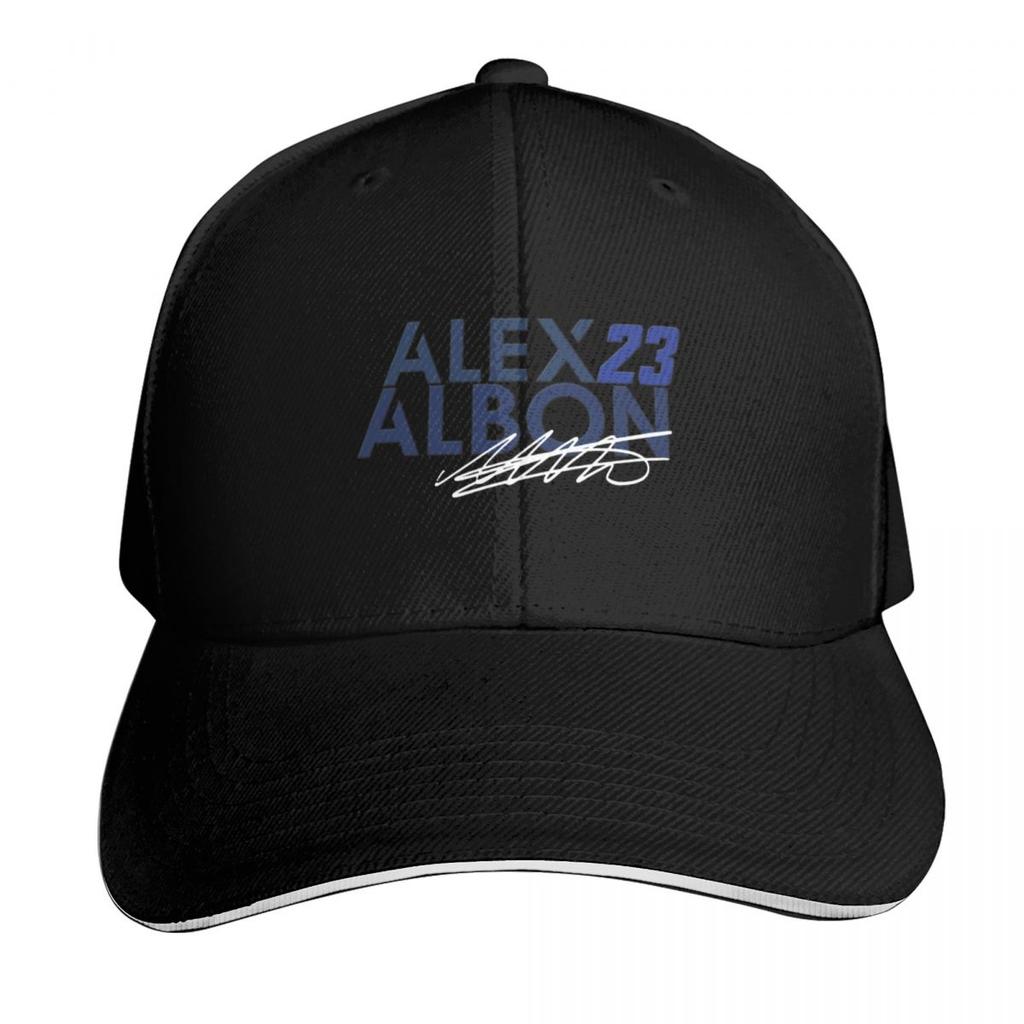 Alex Albon AA Baseballpet Nieuwe Pet Pomponmuts UV-bescherming Zonnehoed Sportpet Jongen Dames