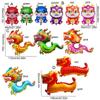 Cartoon Dragon Standing Balloon Decorative Cartoon Dragon Baby Balloon  Birthday Party