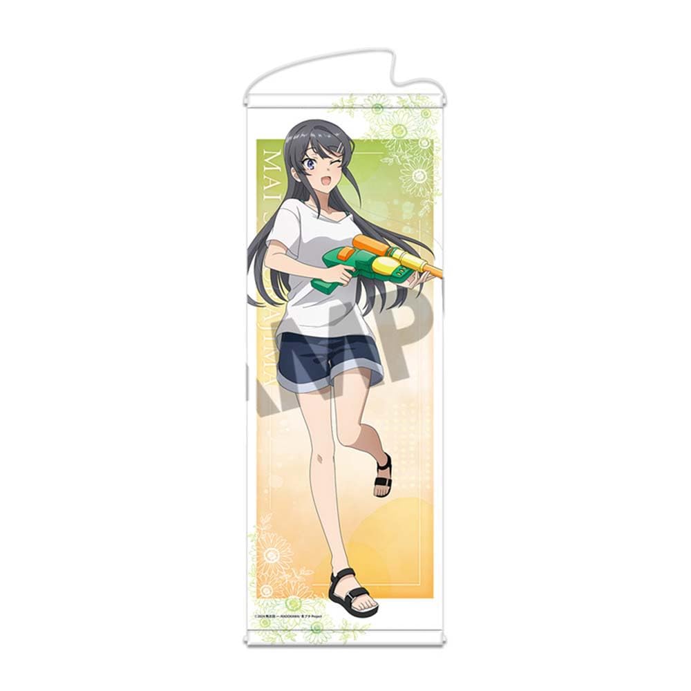 Rascal Does Not Dream of Bunny Girl Senpai Series Original Slim Mai Summer Vacation Water Play Tapestry Sakurajima's Ver.