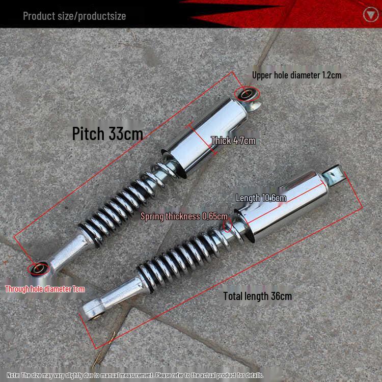 Yibai Ke Bend Beam Motorcycle Rear Shock Absorber TBT110 - Compatible with Tai Models