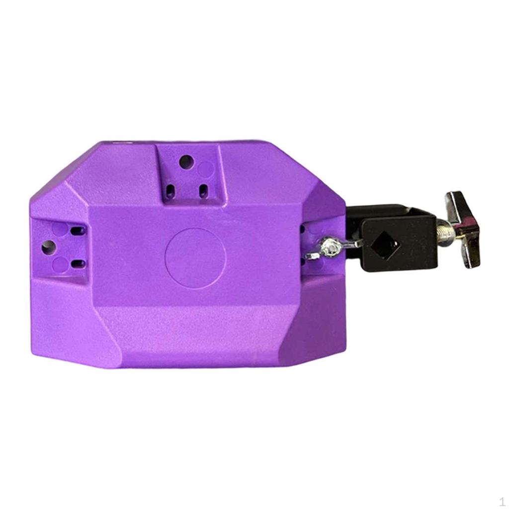 High and Low Sound Block,Adjustable Mount Bracket Noisemaker,Musical Percussion Block,Latin Drum