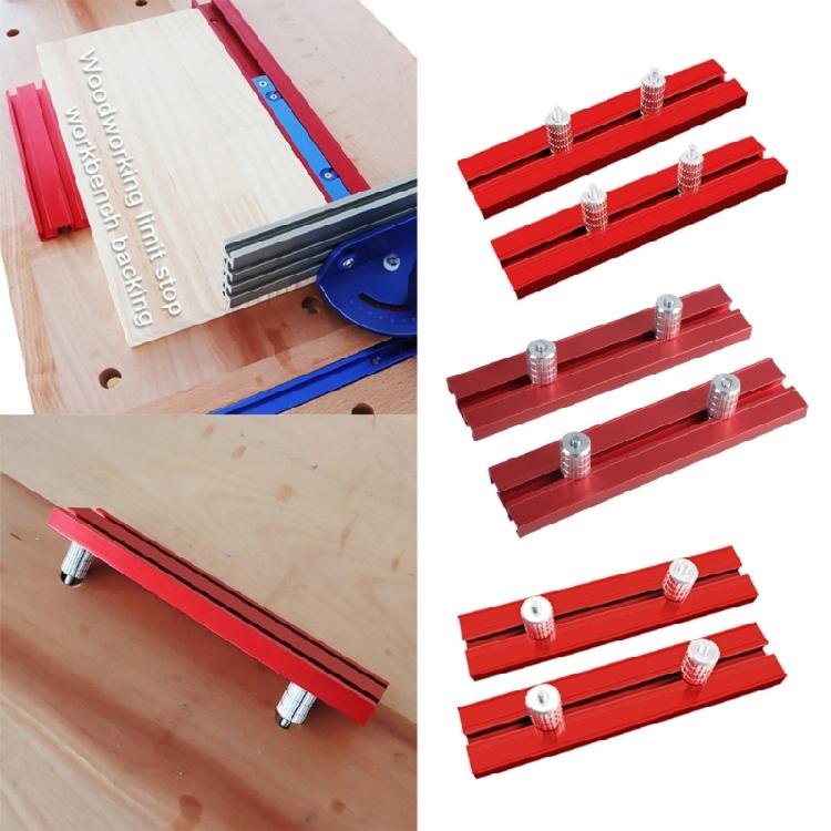 Aluminum Alloy Dog Hole for Bench Clamps 15.8/17.8/19.8mm Woodworking Baffle Too