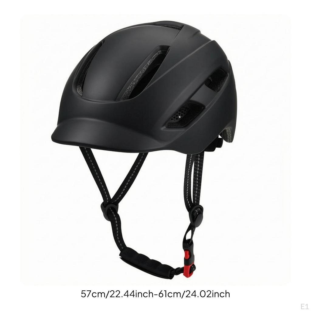 USB RenewablePowered Bike Helmet Customizable Fit with Rear Light Ventilated Sports Gear L