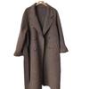 Midlength Woolen Coat A For Women In The Style Of Hepburn For Autumn And Winter Its A Loose And Thick Woolen Coat For Petite Women