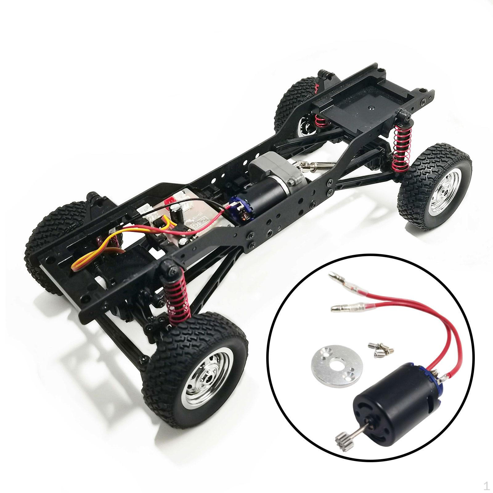 

RC Car Motor 370 Holder Replacement Powerful 20000RPM for 1/12 Scale MN78 MN82 MN99S2 Modification Style B