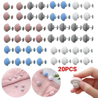 20 STÜCKE Bettlaken Quilt Clip Ein-Knopf Entriegeln Bettbezug Verschluss Clip Anti Rutsch Decke Schnallen Quilt Halter Fixateur Greifer