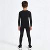 Children's Autumn-Winter Quick-Dry Compression Set: Breathable Long-Sleeve Top & Pants for Men's Sports, Fitness, and Running.