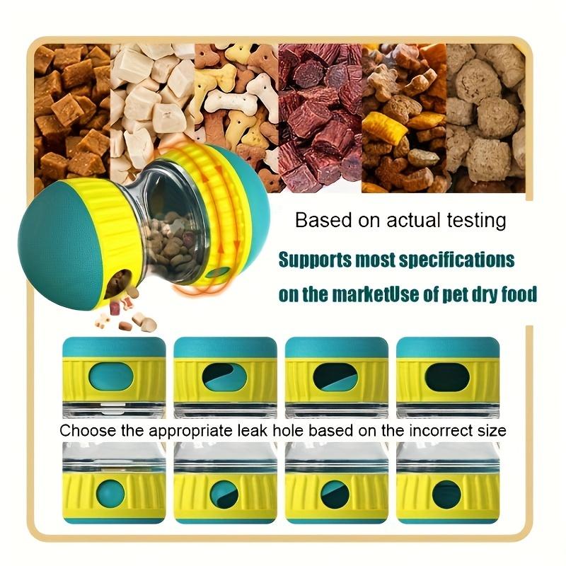 Brinquedo Interativo Grande para Cães - Bola Rolante Dispensadora de Petiscos e Comida de Alimentação Lenta, Material Plástico Durável, Previne Hábitos Destrutivos e Estimula a Mente do Animal