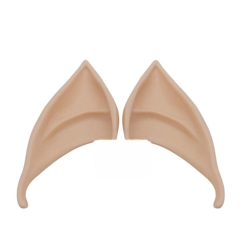 

Хелловінський Ельфійський Вухо Латексний Косплей Мила Королева Вампірів Блискучі Прикраси для Вух Реквізит для Виступів Прямої Трансляції Казковий Костюм Аксесуар A22