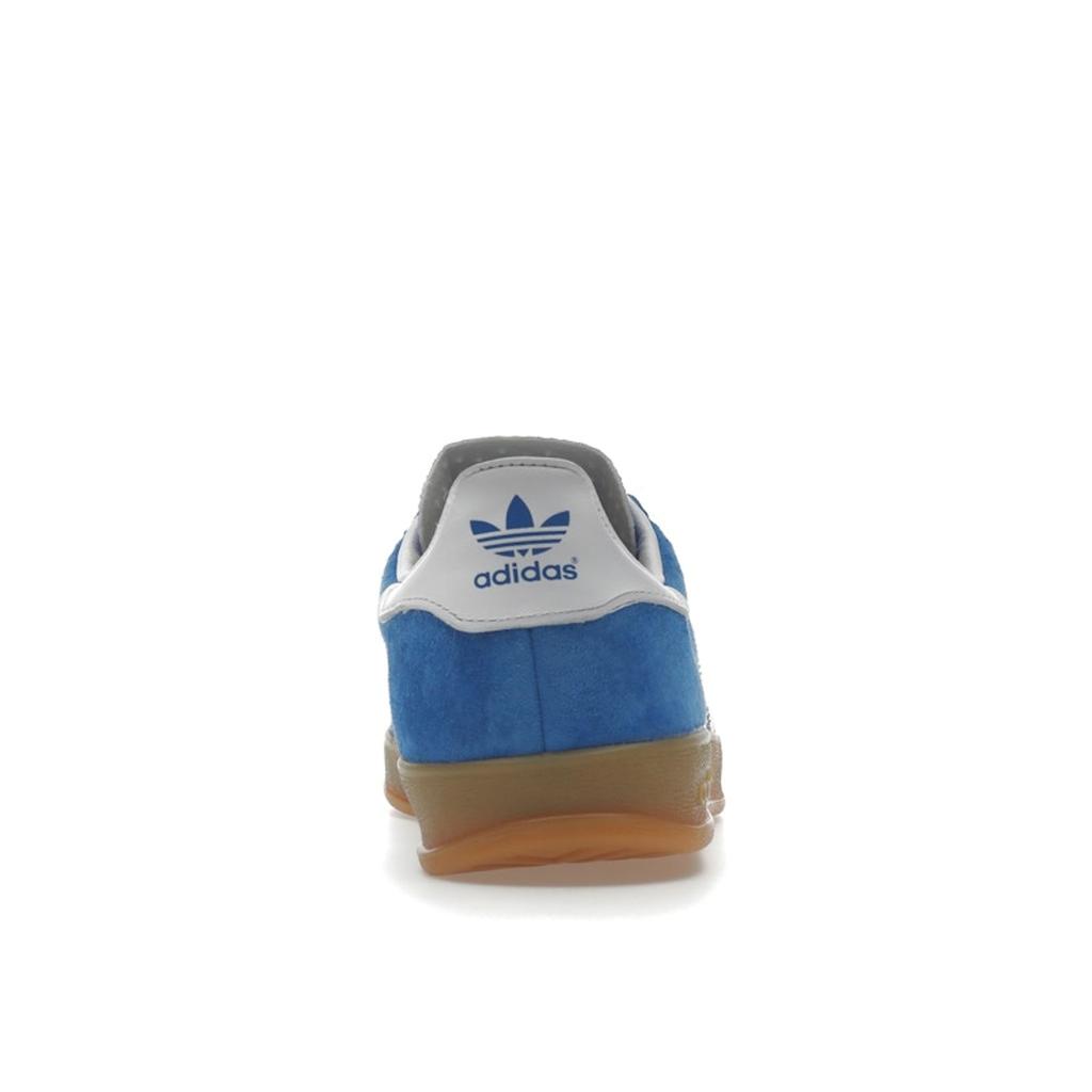 Adidas Gazelle Indoor Blue Bird Gum Sneakers Unisex Cloud-White H06260