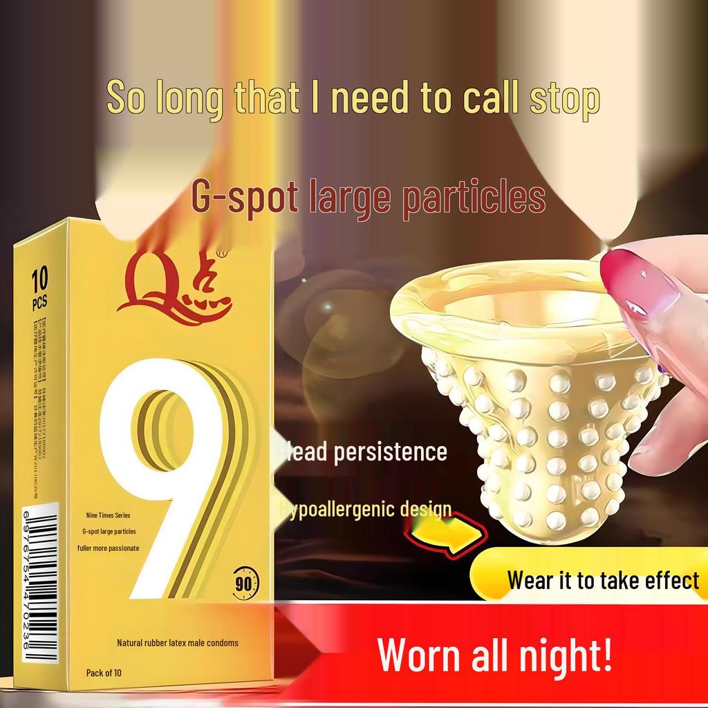 Q-spot Extra Thick Long-Lasting Condoms Set