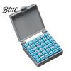 Alphabet Stamps for Clay 72Pcs/Set Concrete And Clay Includes Uppercase Lowercase Letters Numbers Symbols DIY Pottery Imprint Tools with Anti-reverse