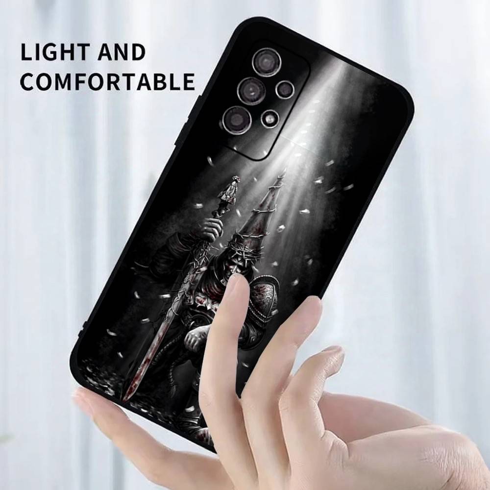 Game B-BlasphemouS Phone Case For Samsung S25,S24,S23,S22,S21,S20,S10,Ultra,Plus,Lite,FE,Soft Silicone Black Cover