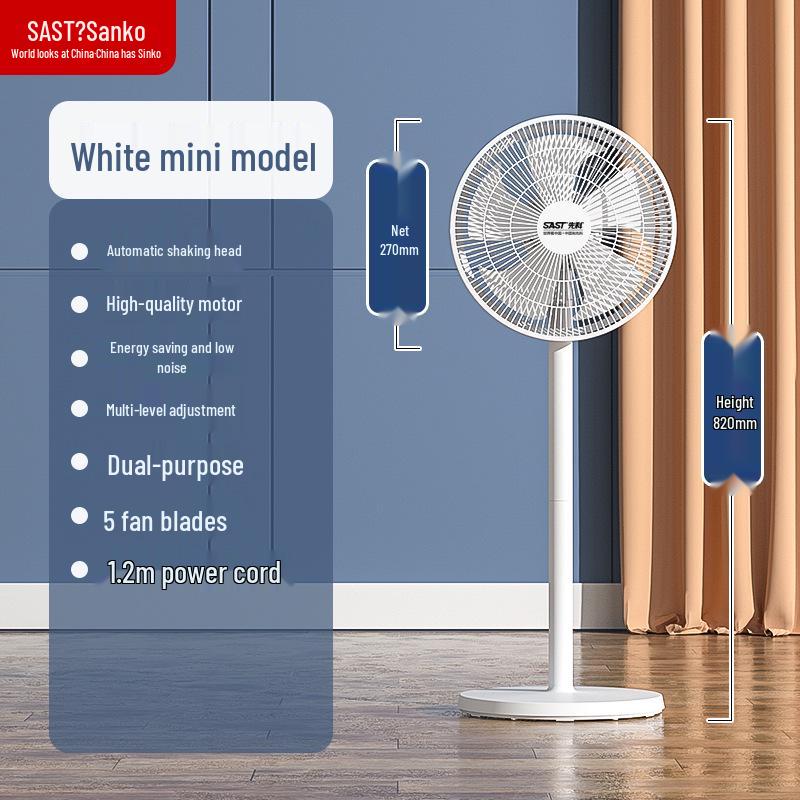 

Бесшумный вентилятор для циркуляции воздуха Xianke: Для пола, стола, общежития