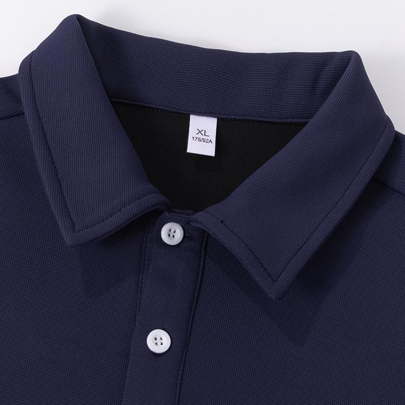 Men's Trendy Retro Long Sleeve Solid Color Polo Hoodie