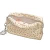 [5 yuan off for newcomers] Cream floral pencil bag, cute, simple printing, small, fresh girl, high-value pencil bag