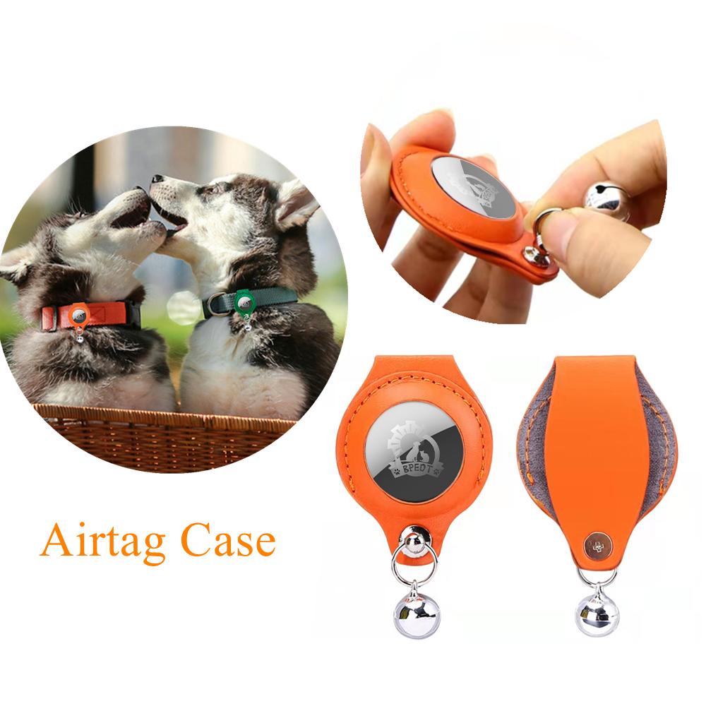 Case for Airtags Protective Holder for Airtags Anti Lost Loop Clip Cover for Dog Cat Collar Pets  Accessories