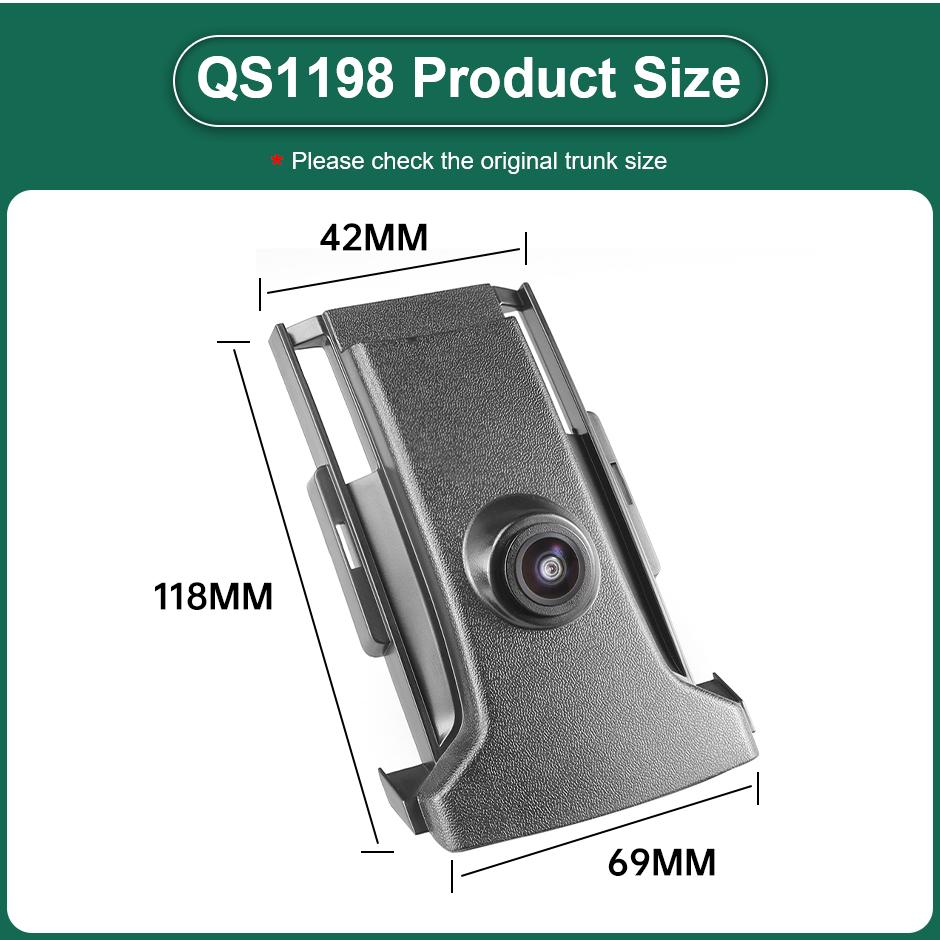 

GreenYi 170° CCD AHD 1080P Автомобильная передняя камера с логотипом переднего вида для Toyota Land Cruiser I20 Fj Cruiser Prado I20 2008-2018 CVBS-720x480P