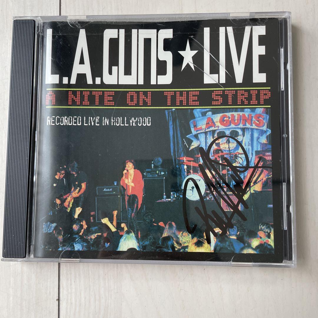 

[USED] LA Guns L.A.GUNS CD autographed by Phil Lewis