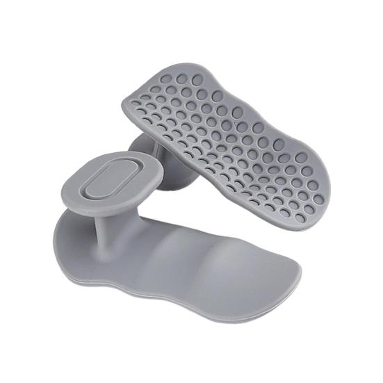 

1 пара противоскользящих силиконовых накладок для тренировок для мужчин и женщин, защита ладоней рук, вес 1Pair серый