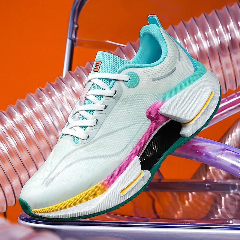 Size Jade 3 Running Shoes Autumn and Winter Student Shock Absorption Professional Side Racing Carbon Board Casual Sneakers Men's Shoes