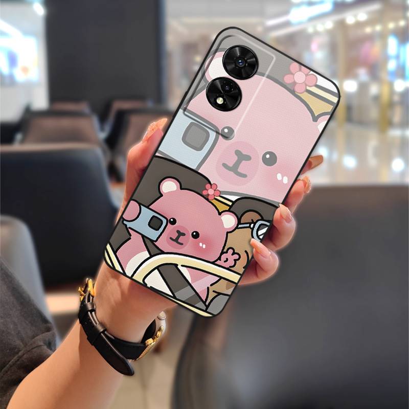 Anti-knock Graffiti Phone Case For TCL 505/T509K/T5094 Cartoon Fashion Design Waterproof TPU Couple Phone Pouch Cute