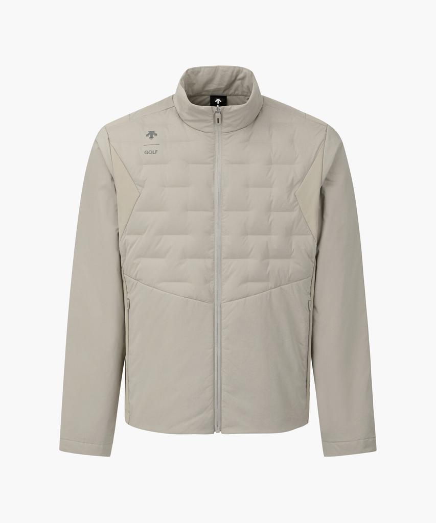 Descente Golf Men'S Jersey Mix Tube Down Jumper (Dq32Mfdj91)