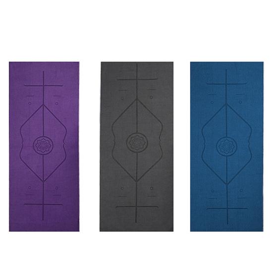 Yoga Towel Perfect Thickness Non-slip Exquisite Seaming Anti-pilling Extra Long Line Position Quick