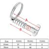 2 Pcs 8mm 316 Stainless Steel Quick Release Pin – Marine Grade Bimini Top Deck Hinge Pin For Boat Canvas Support Hardware