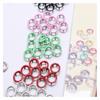9.5mm Prong Ring Fasteners/Press Studs Metal Open Ring No Sew Button Pliers