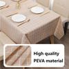 PEVA Oil Proof Plaid Tablecloth Waterproof Table Protector Cover For Outdoor And Indoor Decor Family Gathering Party Holiday Use