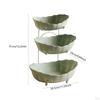Tiered Fruit Bowl Basket Display Stand Dessert Cupcake Plate Platter Bread Vegetable Holder Serving