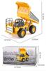 124 Scale RC Dump Truck, Engineering Vehicle, 2.4GHz, 360° Rotating LED Light, Alloy Reinforced, for Kids, Indoor Play, Birthday Gift for Boys, Gift