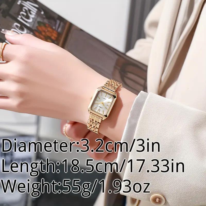 1PCS Fashion Women's Watch Luxury Trendy Versatile Quartz Watch Suitable for Daily Clothing Matching or As a Gift