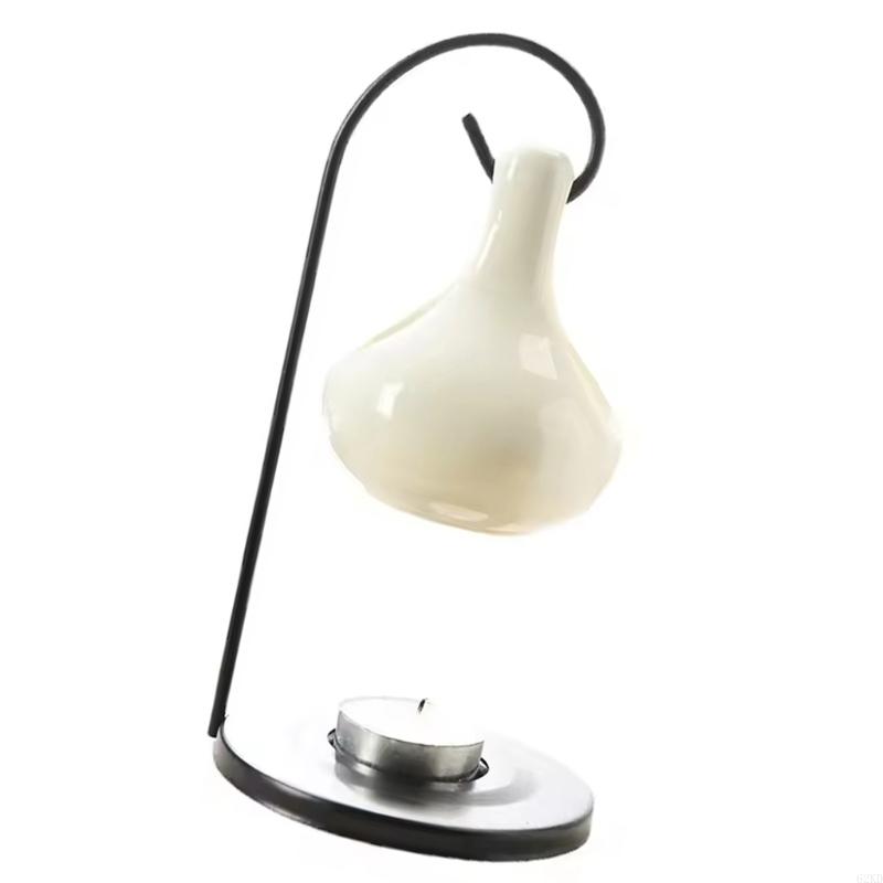 62KD Hanging Ceramics Tear Drop Essential Oil Burners Warmer Tealight Holder