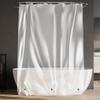 Blue Water Cube 3D PEVA Waterproof Shower Curtain