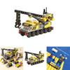 Engineering Vehicle Building Block Toy For Kids With Abs Plastic For Creative Diy Play