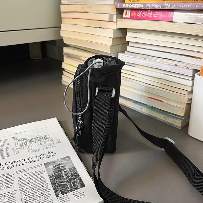 Women's Contrast Color Crossbody Bag Men's Outdoor Sports Mobile Phone Bag Lightweight Travel Shoulder Bag