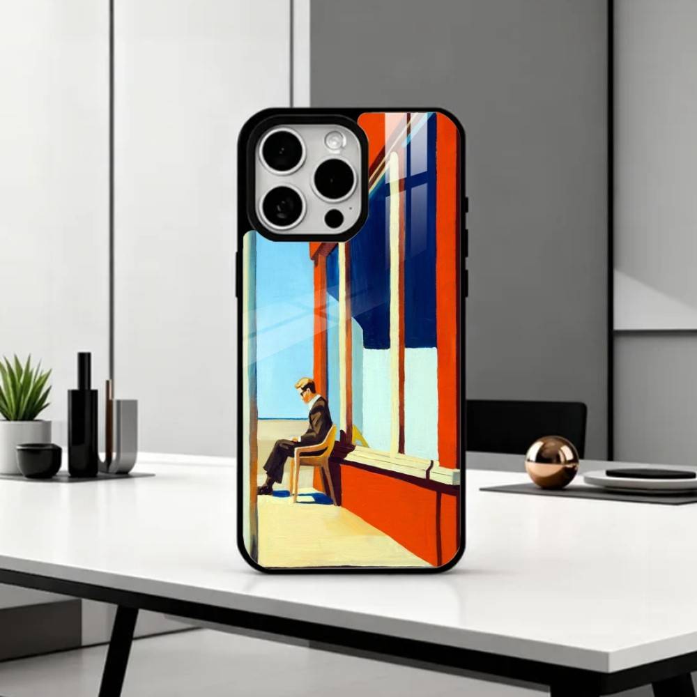 Cool E-edward H-hopper Art Phone Case For iPhone17,16,15,14,13,12,11 Plus,Pro Max Magnetic For Magsafe Wireless Charging