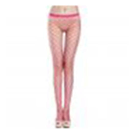 Kvinner Sexy Fishnet Hollow Strømpebukse Punk Strømper Stretchy Tights One Size