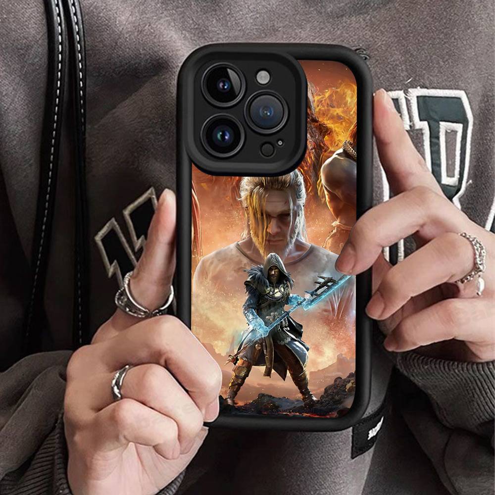 Funny A-Assassins Game C-Creed Silicone Phone Case for iPhone 17 Pro Max 16 15 14 13 12 11 Plus 17 Air