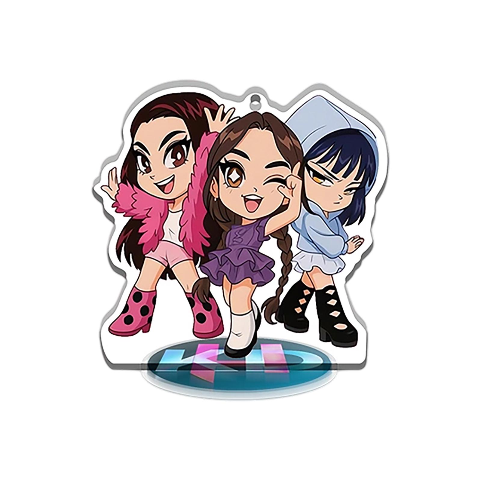 

Акриловый стенд с внутренней печатью и расширенным основанием – Фигурка для коллекционеров, столов и подарков с двухсторонним дисплеем высокой четкости One Size