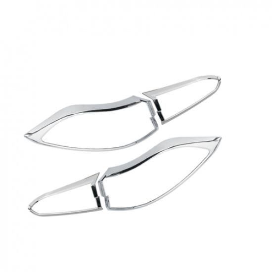 Chrome Rear Tail Light Lamp Cover Trim 4pcs For Toyota Corolla Cross