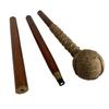 Cane with Rope Design, Walking Stick, Handmade Knot, Jute Rope with Handle, Wooden Camping Cane,