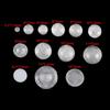 Furniture Fittings Collision Cushion Prevent Noisy Bumper Silicone Buffer Pads Damper Self-adhesive Furniture Door Stopper