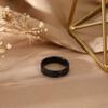 Hip-Hop Punk Titanium Steel Ring Men, Stainless Steel Roman Numerals Ring, Versatile Couple Ring